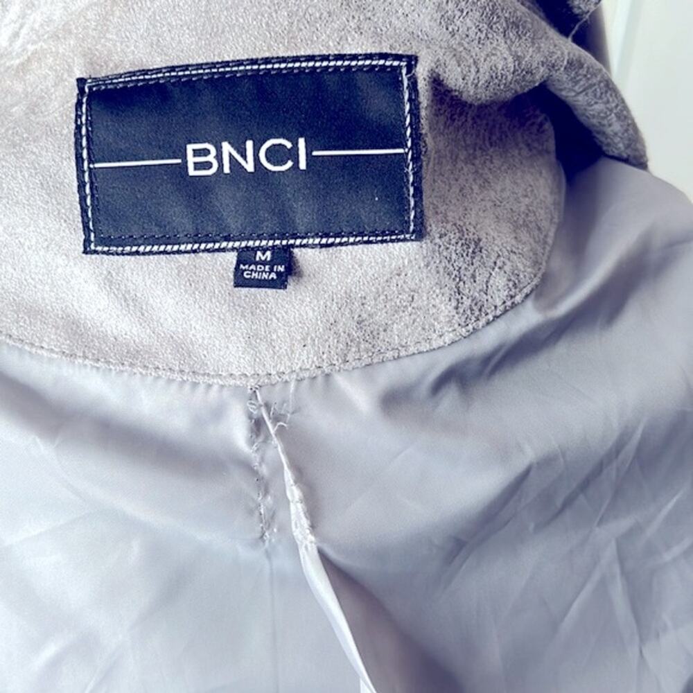 BNCI Faux Suede Jacket Size Medium - Picture 7 of 8
